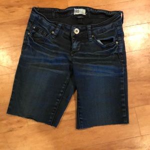 Garage denim shorts